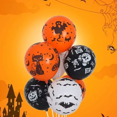 Ballons Halloween ambiance festive