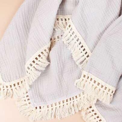 COUVERTURE BEBE - BabyBlanket™ - Gris - Bien - être Bébé