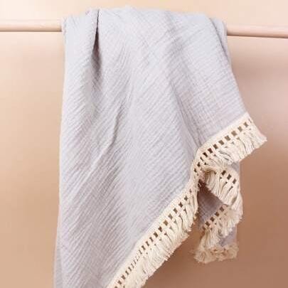 COUVERTURE BEBE - BabyBlanket™ - Gris - Bien - être Bébé