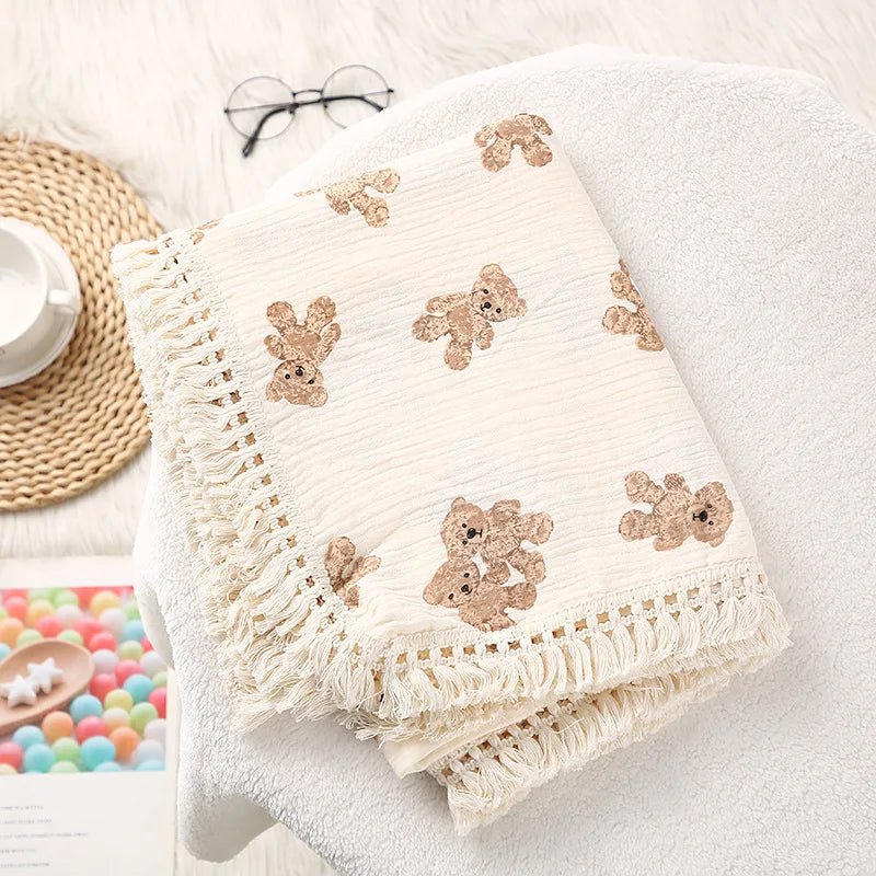 COUVERTURE BEBE - BabyBlanket™ - Ours - Bien - être Bébé
