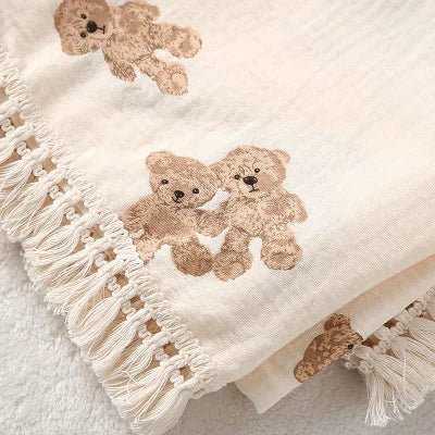 COUVERTURE BEBE - BabyBlanket™ - Ours - Bien - être Bébé