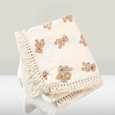 COUVERTURE BEBE - BabyBlanket™ - Ours - Bien - être Bébé