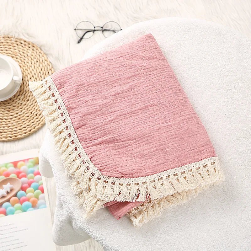 COUVERTURE BEBE - BabyBlanket™ - Rose - Bien - être Bébé