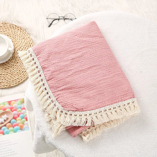 COUVERTURE BEBE - BabyBlanket™ - Rose - Bien - être Bébé