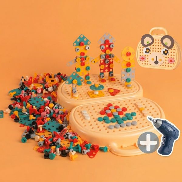 Notre boîte à outils Montesorri BricoBoxKid™ Petit chiot
