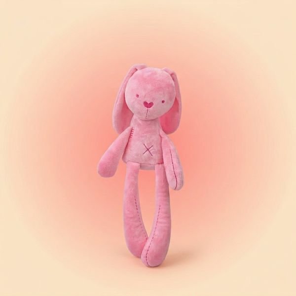 Notre Doudou lapin CuteRabbit™ rose