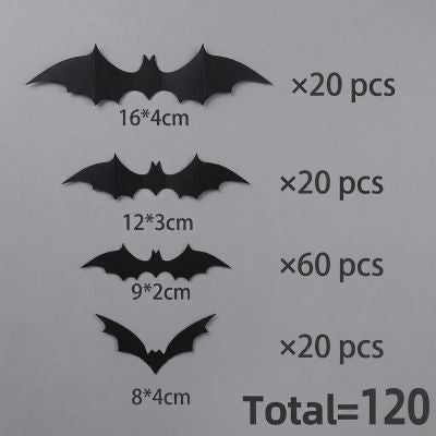 Pack 120 de nos stickers 3D Halloween