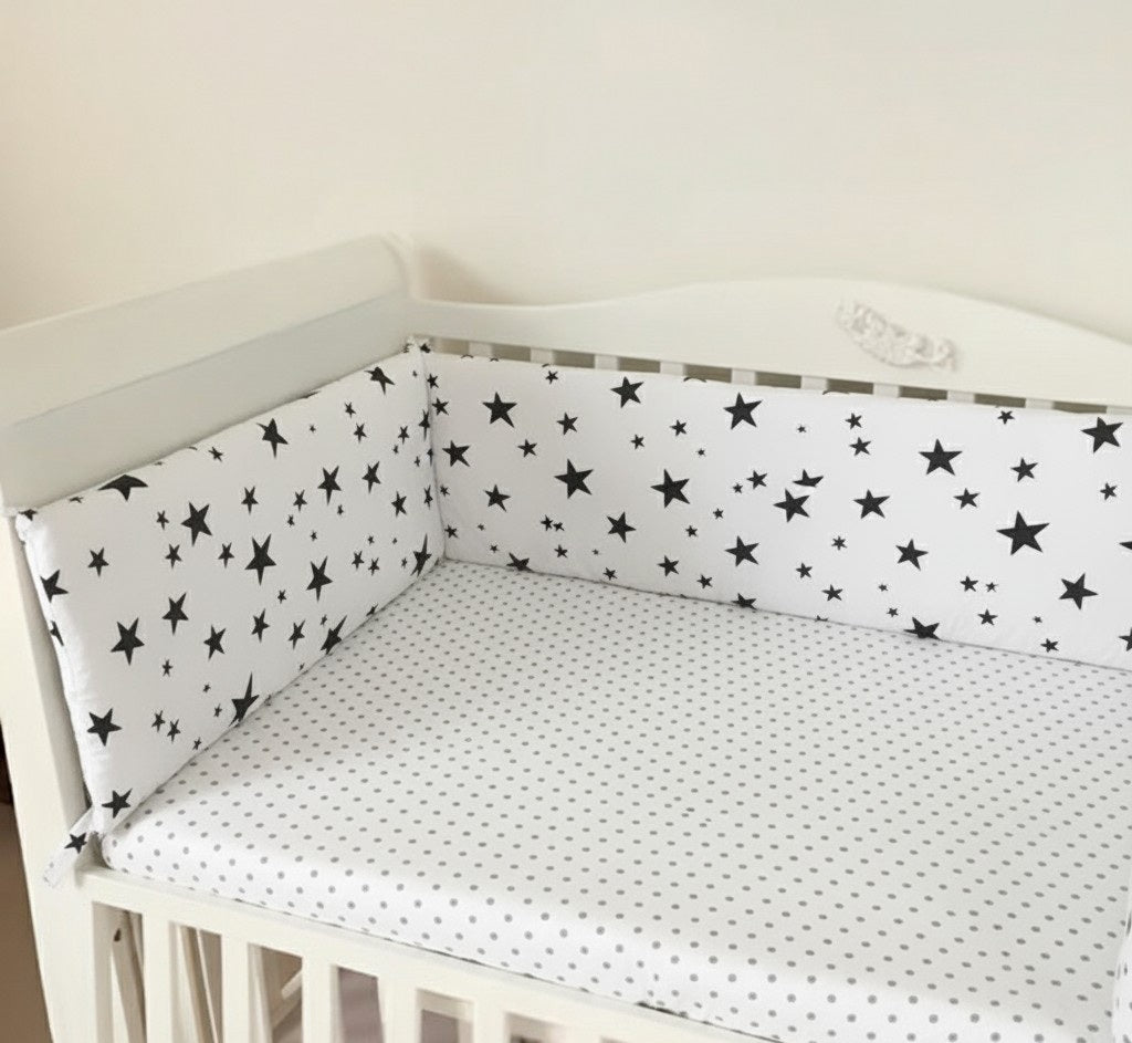 Tour de lit Constellation Blanc