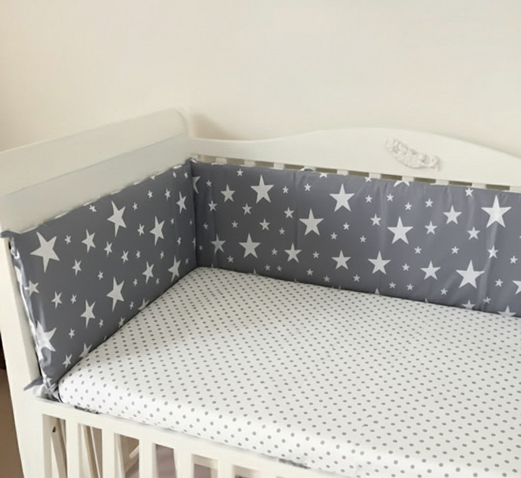 Tour de lit Constellation Gris