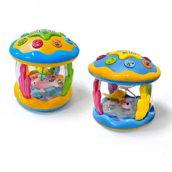 Variante Manège de notre veilleuse musicale bébé Rotating