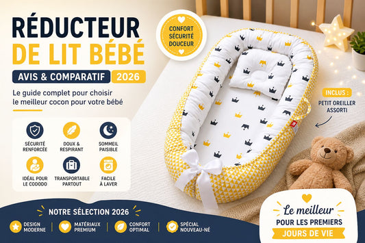 Réducteur de lit bébé : avis et comparatif 2026 - Bien-être Bébé