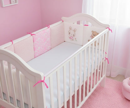 BERCEAU AVEC TOUR DE LIT POUR BEBE LAPINOURSON