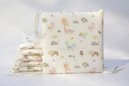 BLOCS DU TOUR DE LIT POUR BEBE ANIMAUX KAKI