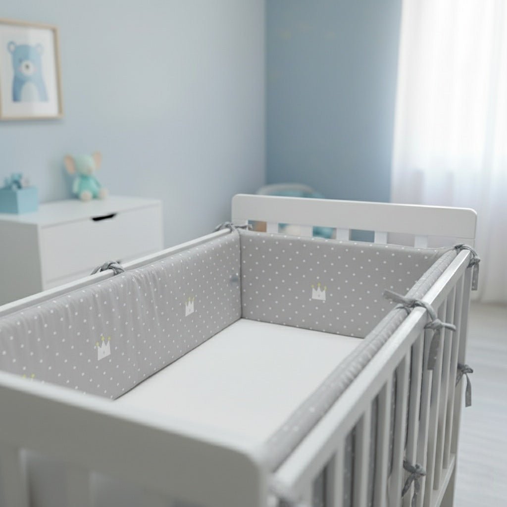 Décor avec un Tour de lit Royal Cocoon™ gris