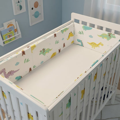 Tour de lit dinos clair