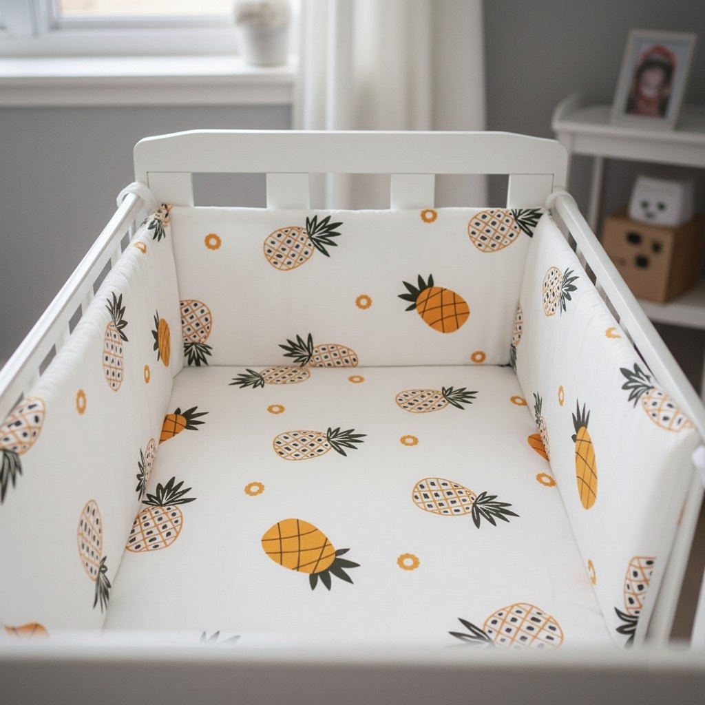 Tour de lit bébé Ananas