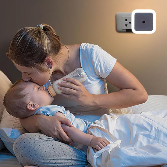 Allaitement maternel avec notre veilleuse bébé LightControl