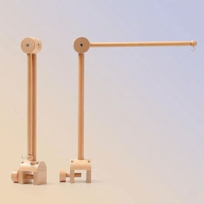 Bras pour mobile bébé bois doux
