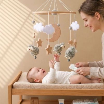 Change de bébé avec notre mobile bébé pour apaiser et occuper bébé