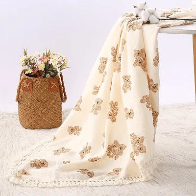 COUVERTURE BEBE - BabyBlanket™ - Ours - Bien - être Bébé