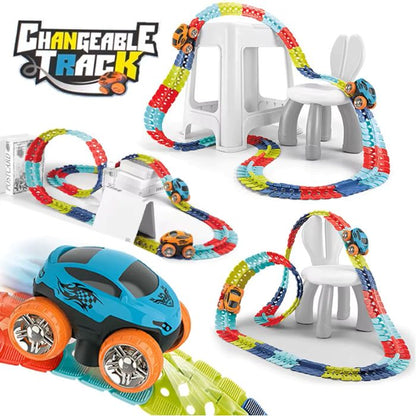 Démonstration de notre circuit voiture enfant Changeable Track