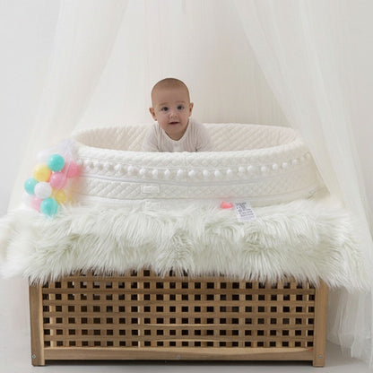 EXEMPLE DE DECOR AVEC NOTRE REDUCTEUR DE LIT BEBE WHITESLEEPYNEST