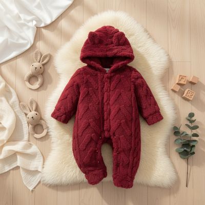 Grenouillère bébé Oursonette™ rouge