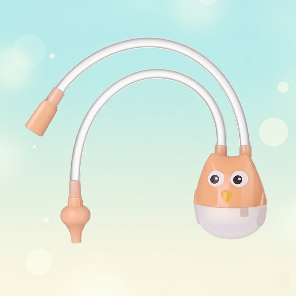 L'aspirateur nasal bébé OwlFreeBabyNose™ orange