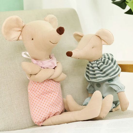 Les variantes de notre doudou CuteMouse™ en mode bouderie