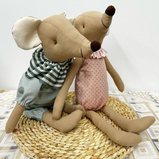 Les variantes de notre doudou CuteMouse™ en mode couple