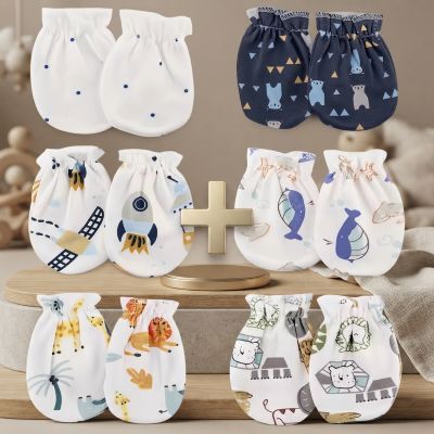 Moufles bébé anti griffe pour garçon