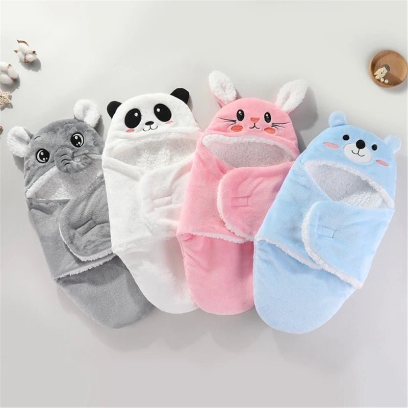 NOS 04 VARIANTES DE LA COUVERTURE D EMMAILLOTAGE ANIMALSNUGGLE™