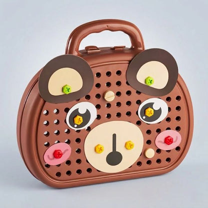 Notre boîte à outils Montesorri BricoBoxKid™ Ours brun