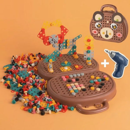 Notre boîte à outils Montesorri BricoBoxKid™ Petit Ours