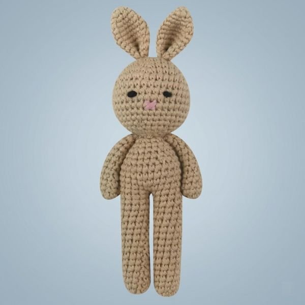 Notre Doudou lapin BunnyRattle™ beige