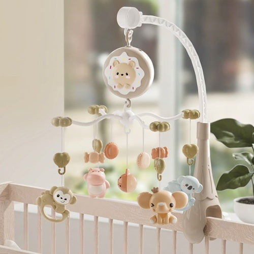 Notre mobile musical bébé fixé