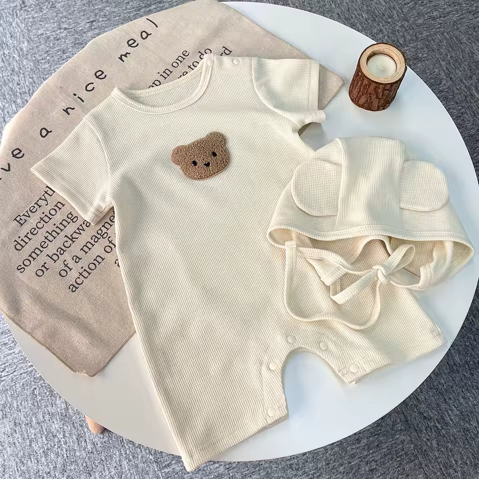 NOTRE PYJAMA BEBE PETIT OURSON BEIGE
