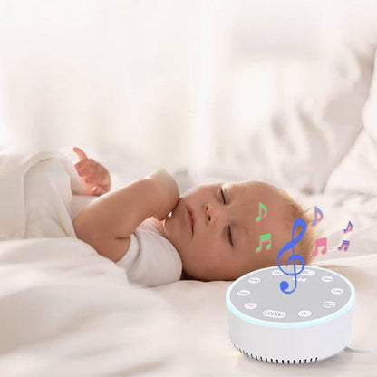 Notre veilleuse bruit blanc SleepingMachine berçant bébé