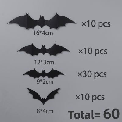 Pack 60 de nos stickers 3D Halloween
