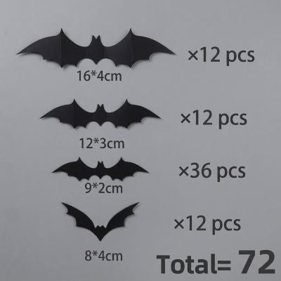 Pack 72 de nos stickers 3D Halloween