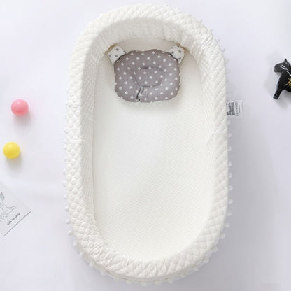 REDUCTEUR DE LIT BEBE WHITESLEEPYNEST ET SON PETIT OREILLER