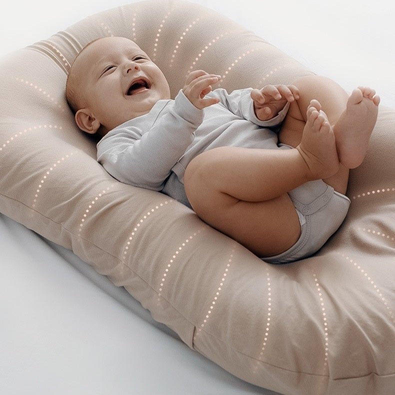 TOUCHER 3D DU REDUCTEUR DE LIT BIONICCOCOON™ GRIS BEIGE