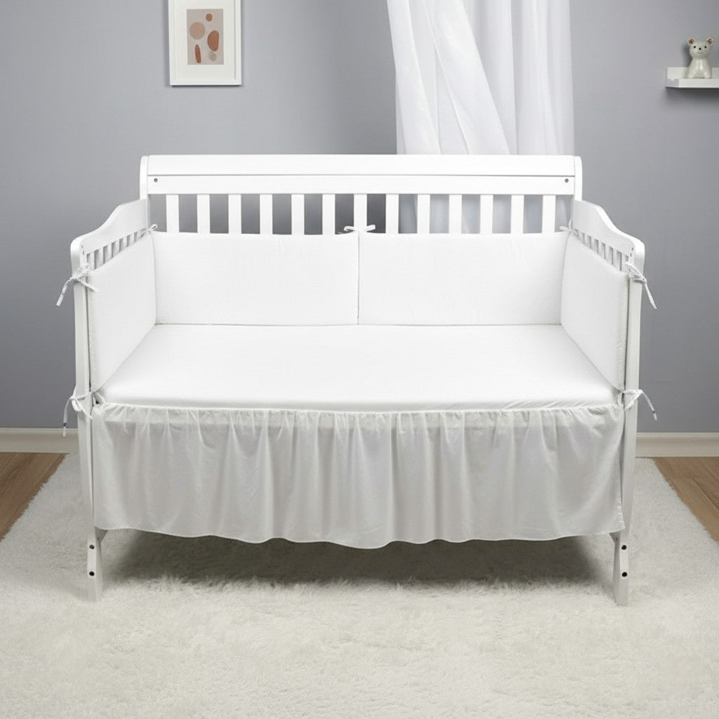 Décor avec le tour de lit bébé SimpleChic™ blanc