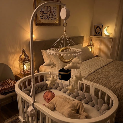 Mobile bébé | Coranique et Décoration islamique Kaaba