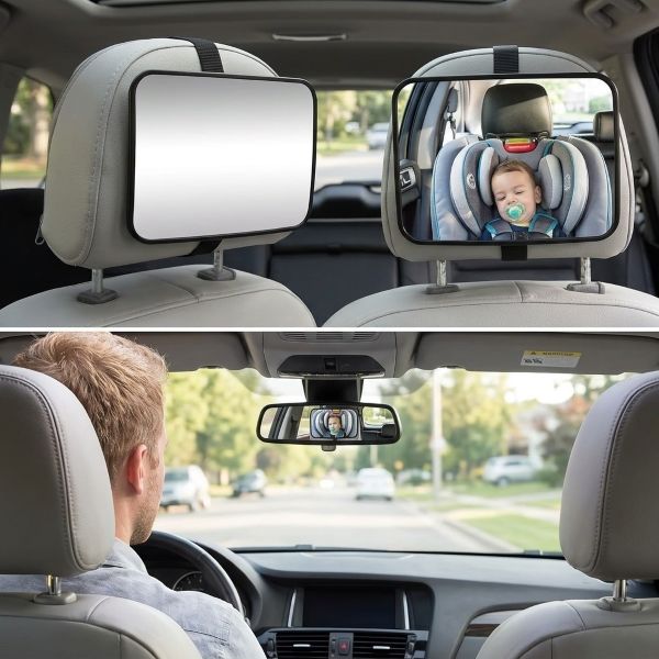 Usage de notre miroir de voiture bébé
