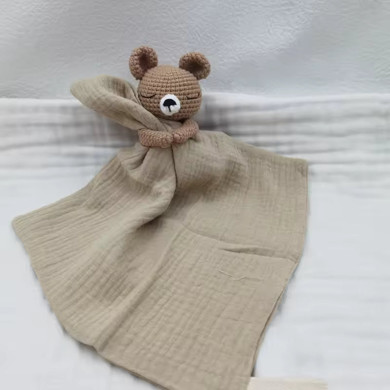 Variante beige de notre doudou Ourson Rêveur