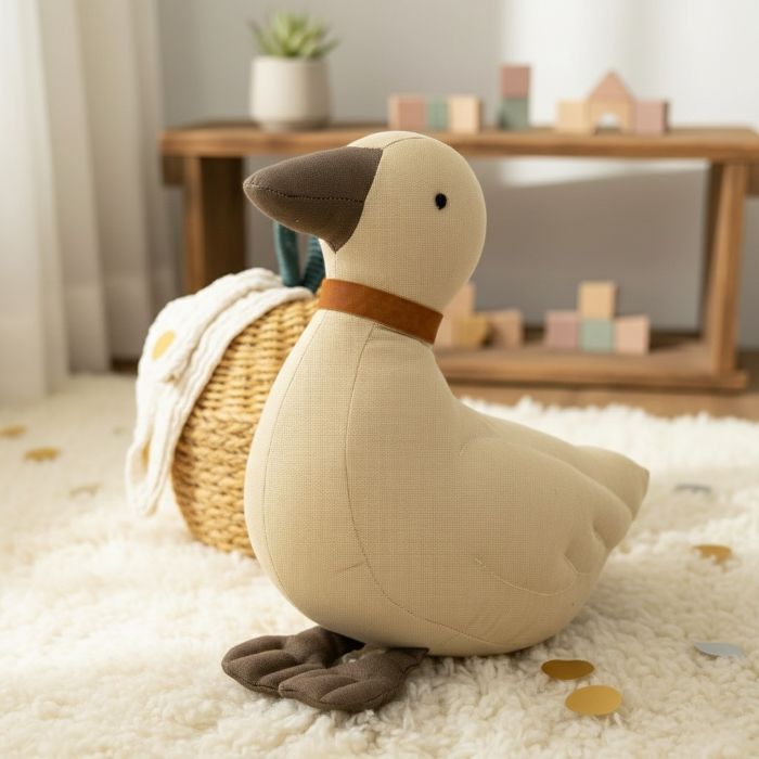 Variante crème de notre Doudou Canard