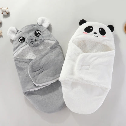 VARIANTES GRISE ET BLANCHE DE NOTRE COUVERTURE D EMMAILLOTAGE ANIMALSNUGGLE™