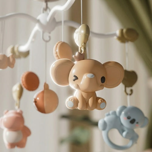 Zoom sur notre mobile musical bébé